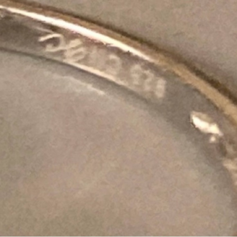 Pink CZ heart ring - Picture 3 of 6